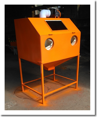 Бокс для пескоструйной обработки средний