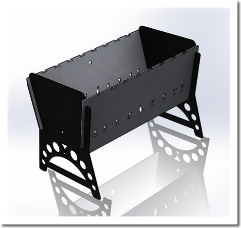 Мангал разборный 2